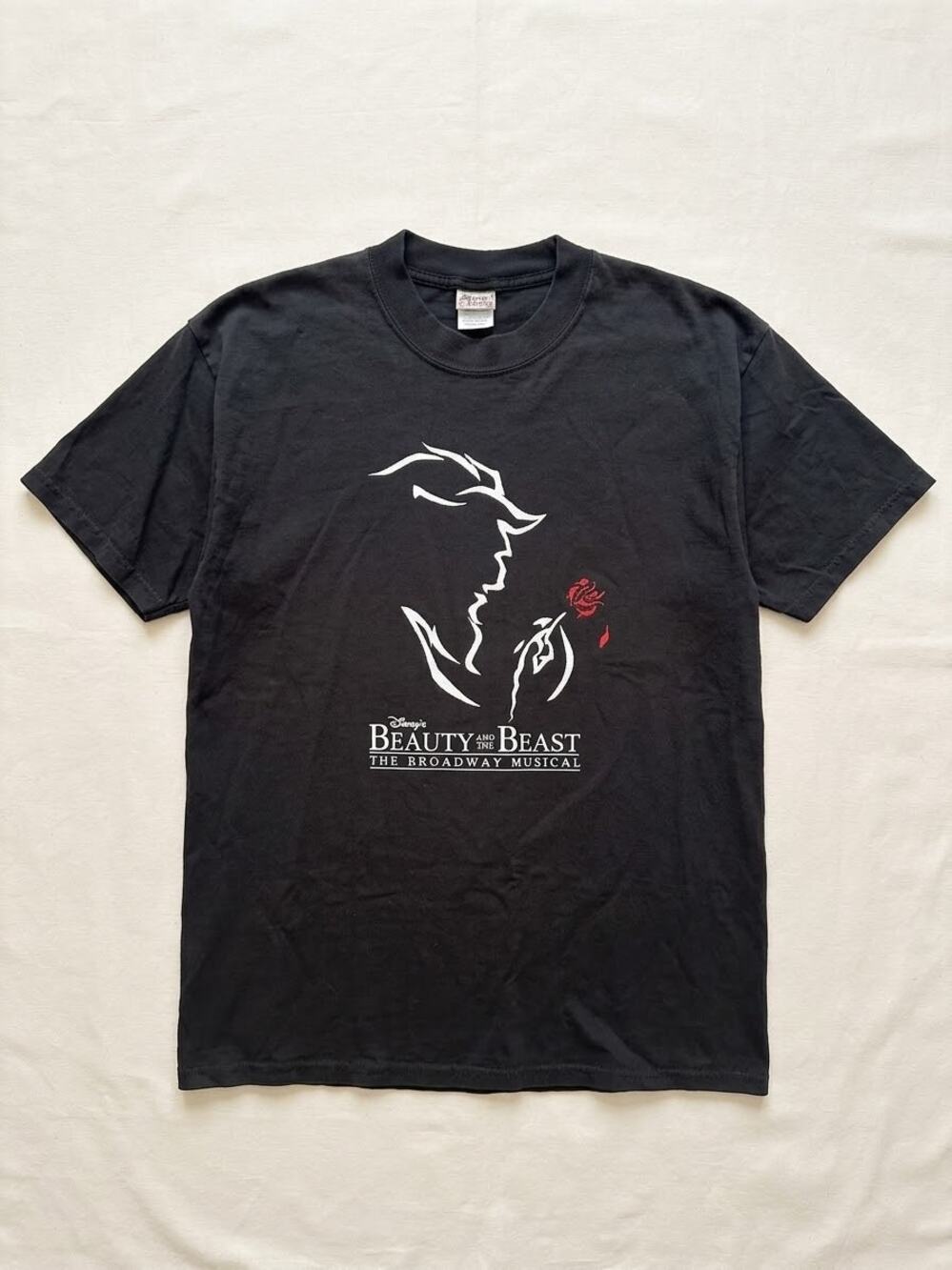 Vintage Original Beauty And The Beast On Broadway 1994 Shirt Size XL